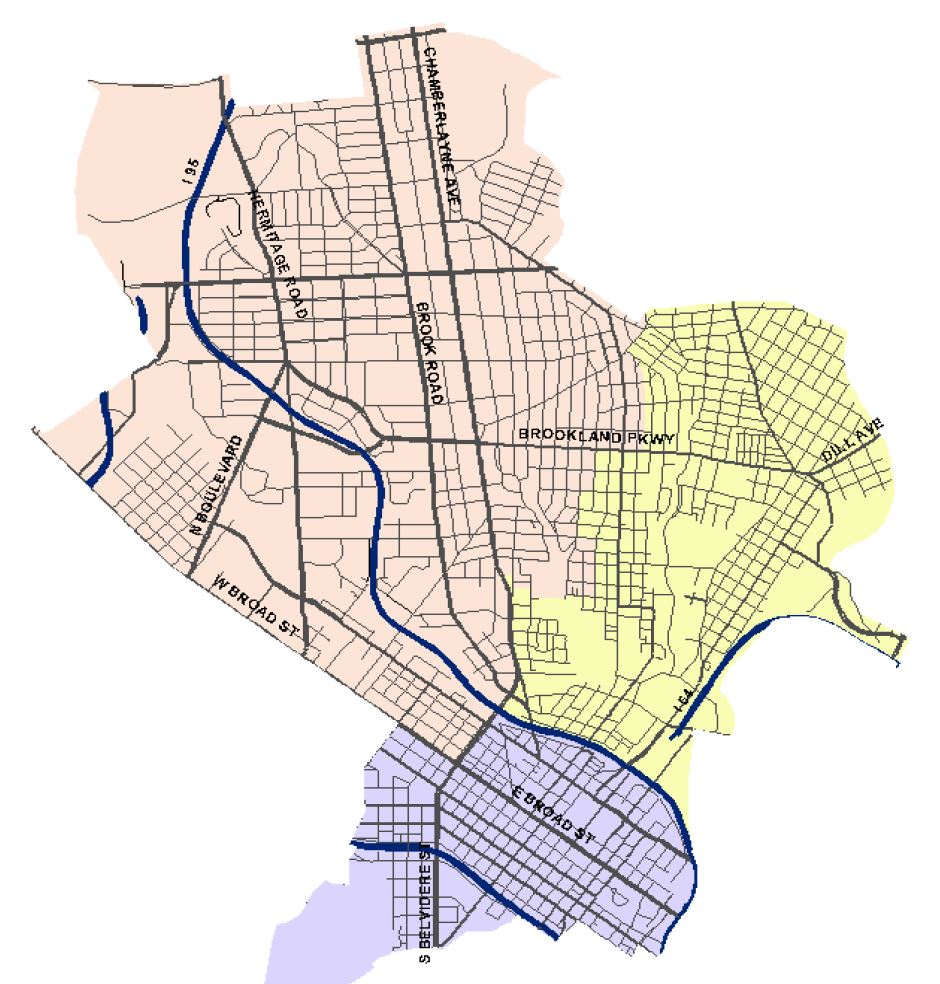 Fourth precinct sectors